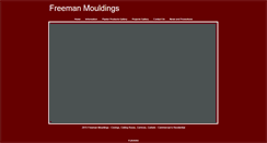 Desktop Screenshot of freemanmouldings.com